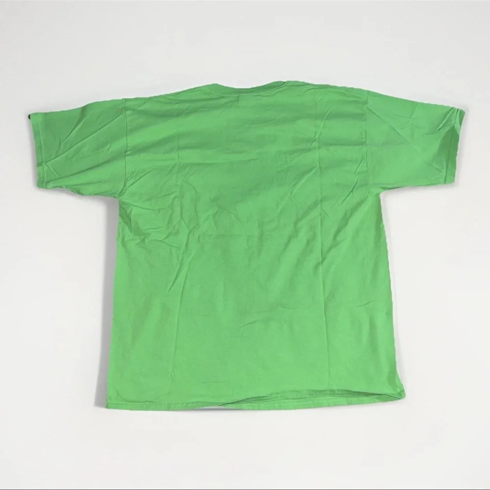 VTG Bubblicious Bubble Gum T Shirt Mens XL Green Y2K Advertising 100% Cotton - Picture 2 of 5